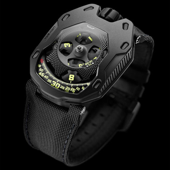 Review Cheap Urwerk UR-105 TA BLACK men watch